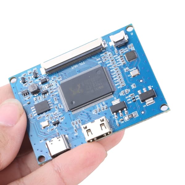 LCD Driver Board 50pin TTL LCD Skjermkontroller Modul Board 1-Kanal