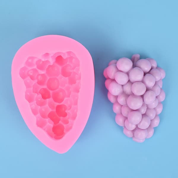 Frukt silikonformer Fondantform for DIY kakefondant stearinlys såpepynt