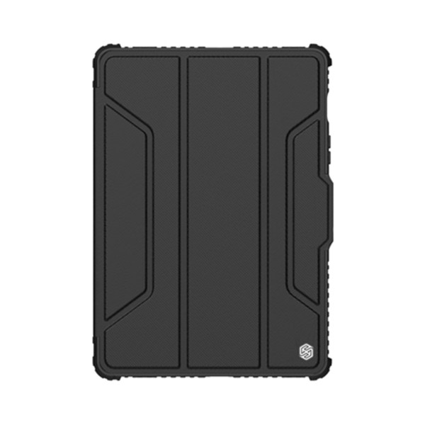För Tab S7 Tablet för Case Heavy Duty Full-Body Robust för Case Inbyggt kameraskydd Pennhållare Black