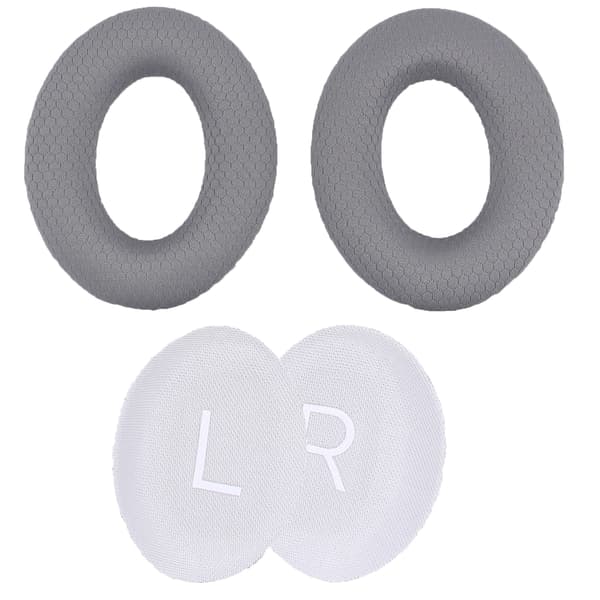 Erstatnings Mesh Stoff Øreputer Øreputer Øremuffer for QC45 QCSE New Quiet Comfort Wireless Black