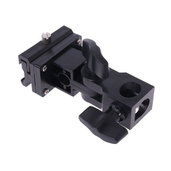 Fotoblixtadapter Hot Shoe Swivel Mount Light Stand Bracket B Paraplyhållare