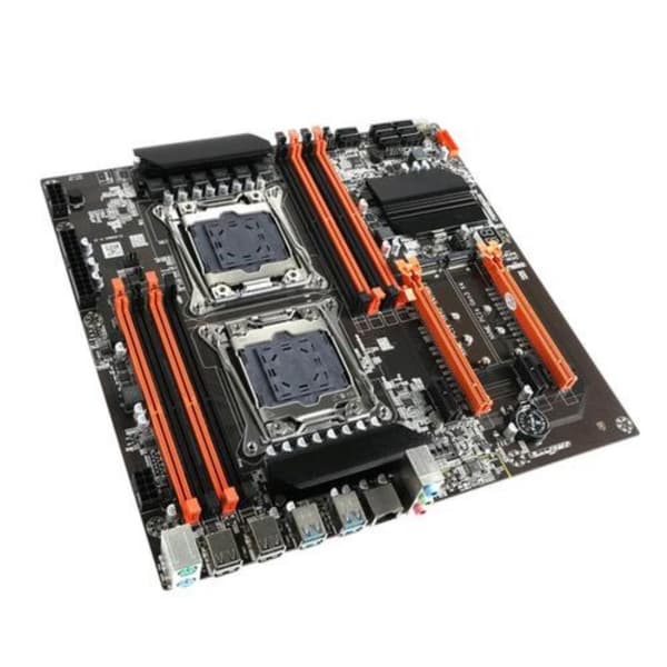 X99 Moderkort med dubbla processorer Stöder LGA 2011 och 2011 3 för X99 Chipset DDR4