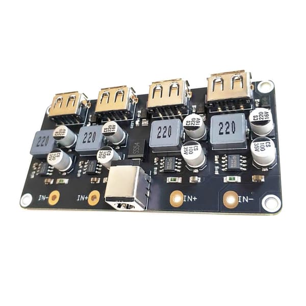 Avancerad USB QC3.0 USB Ned Konverterare Snabbladdare Kretskort