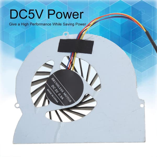 4-pin DC5V børsteløs blæser CPU-køler radiator til EliteBook 8560w 8570W bærbar computer