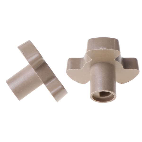 2 st 14 mm mikrovågsugn roterande rullguide stödkoppling bricka axel