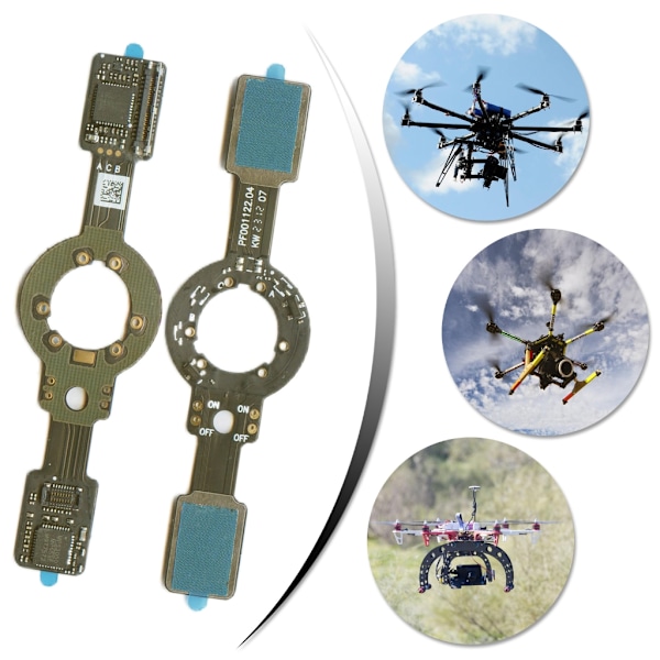 Korvaava PTZ-rullamoottorin litteä kaapeli ilman moottoreita UAV 3:een