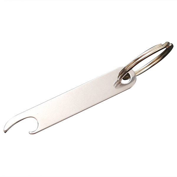 Rostfri Öl Flasköppnare Nyckelring Mini Flasköppnare Rolig Pocket Keyring Pocket Beer Flasköppnare Söta hängen 3