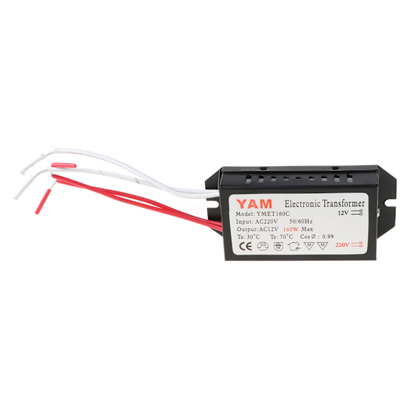 160W 220V halogenljus LED-drivrutin Power Elektronisk transformator