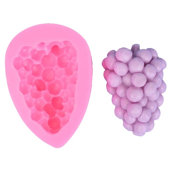 Frukt silikonformer Fondantform for DIY kakefondant stearinlys såpepynt