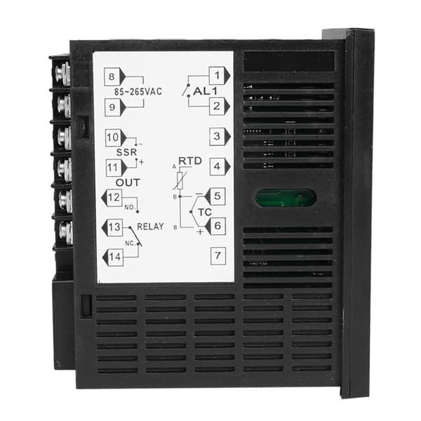 Digital PID temperaturkontroller termostatregulator Pt100 MC401 85-265VAC