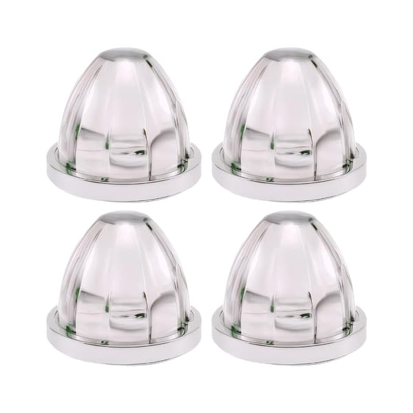 4 stk. Lastbil Sidemarkeringslys Bagbremse Stoplys Universal til Trailer Blue