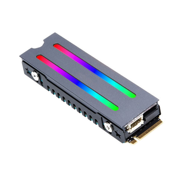 ARGB Sync Computer 2280 SSD M.2 Radiator PC RGB M.2 Nvme Køleplade