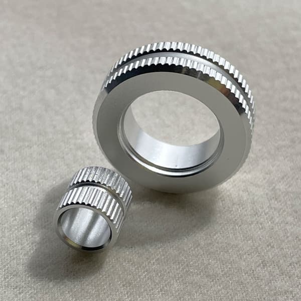 Ergonomiskt metallscrollhjul för 2S trådlös musrulle Black