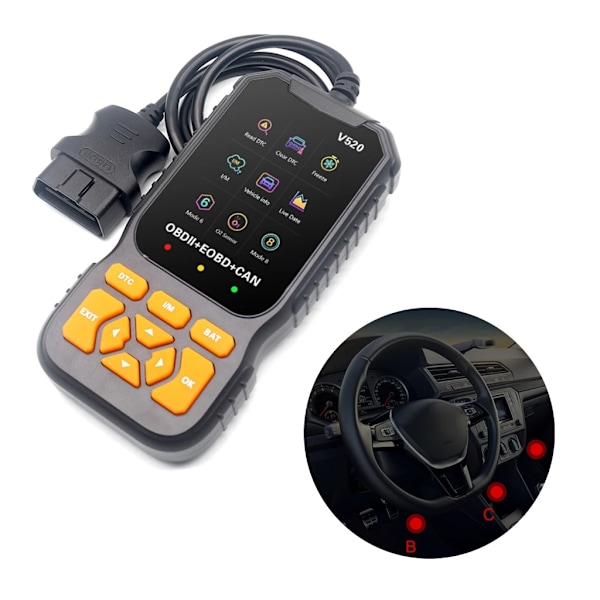 OBD SUV Växellåda Bilmotor Fel Felkodläsare Auto Diagnostisk Scanner