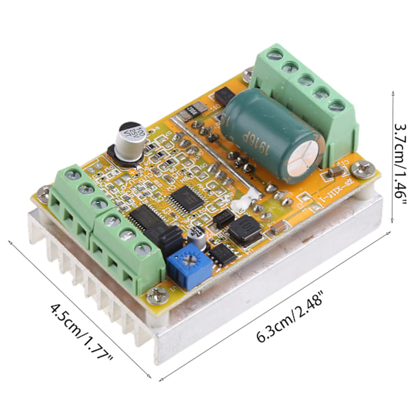350W 5-36V Borstlös Kontroller BLDC Bred Spänning Hög Effekt Trefas