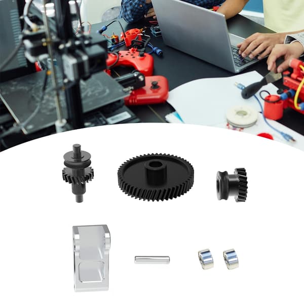 POM og formstål gear sæt med nanobelægning til X1 P1 3D printer