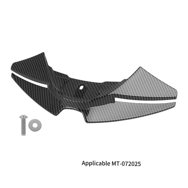Forstærket motorcykelstabilisatorpanel, enkel montering til MT07 25 26 Highlight black