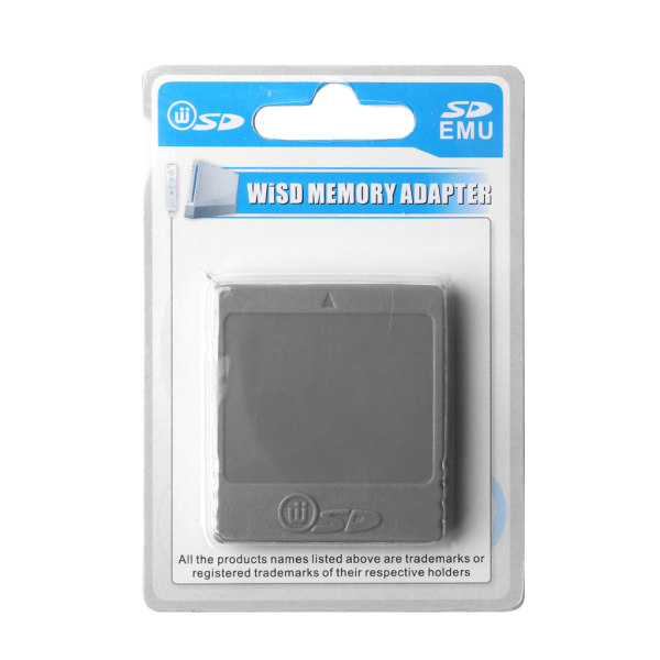 SD-minne Flash Card Reader Converter Adapter för Wii för NGC-konsol