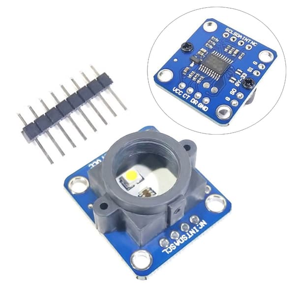 GY-33 TCS3200D TCS230 Modul LED Objekt Farvegenkendelsessensor Modul