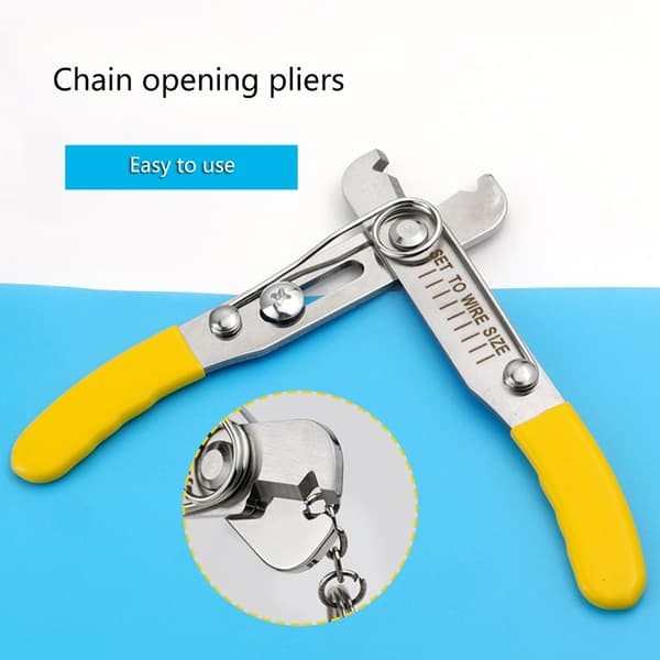 Wire Stripper Cutter med Skarp Rustfri Stål Klinge til Tynd Tråd