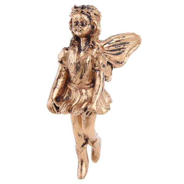 Resin Fairy Girl Blomkruka Hängare Dekoration Planter Cup Vas Hainging statyett null - Fairy Angel Type B