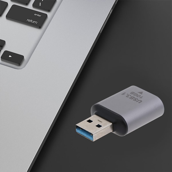 10 Gbps USB 3.0 hane till typ C hona adapter Super Speed Data Sync Laddningskonverterare för bärbar PC Power Bank laddare