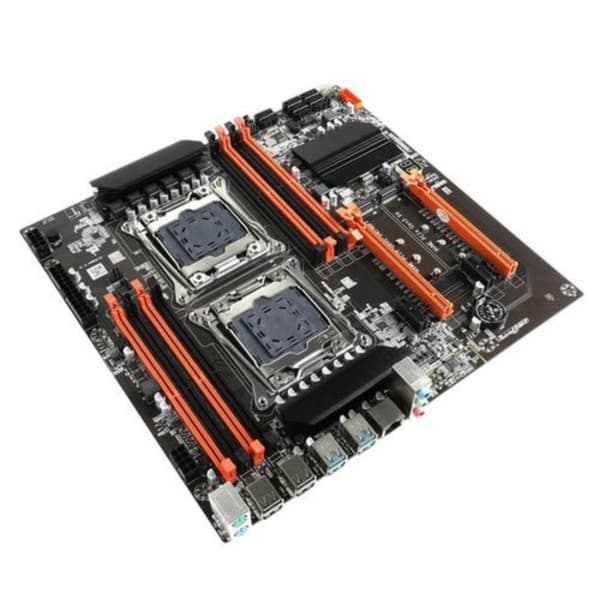 X99 Moderkort med dubbla processorer Stöder LGA 2011 och 2011 3 för X99 Chipset DDR4