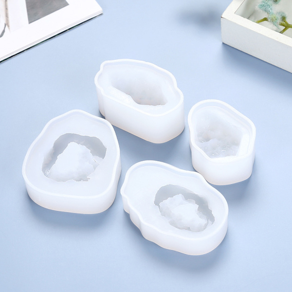 DIY Silikonform i natursten för gjutning av harts, smyckestillverkning och heminredning 1