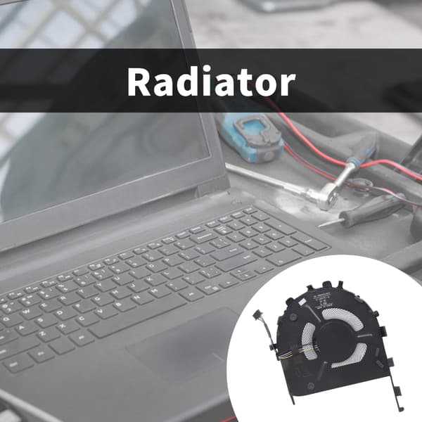 Bærbar CPU-køleventilator DC5V 0.5A 4Pin Radiator til E14 GEN1
