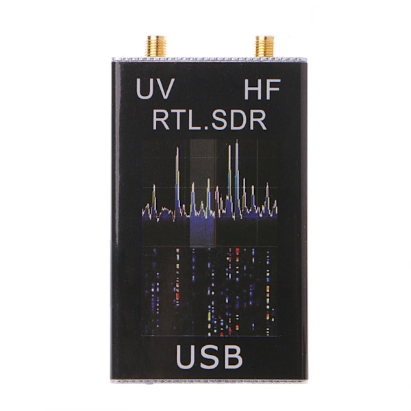 100KHz-1,7GHz Full Band UV HF USB Tuner Receiver R820T+8232U Ham Radio