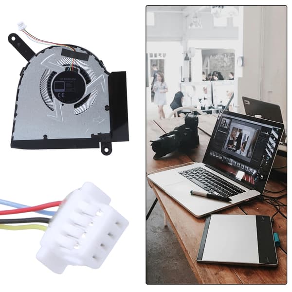 CPU Køleventilator Varmeafledning Udskiftning til FX607 FA607 2024 FX607JU