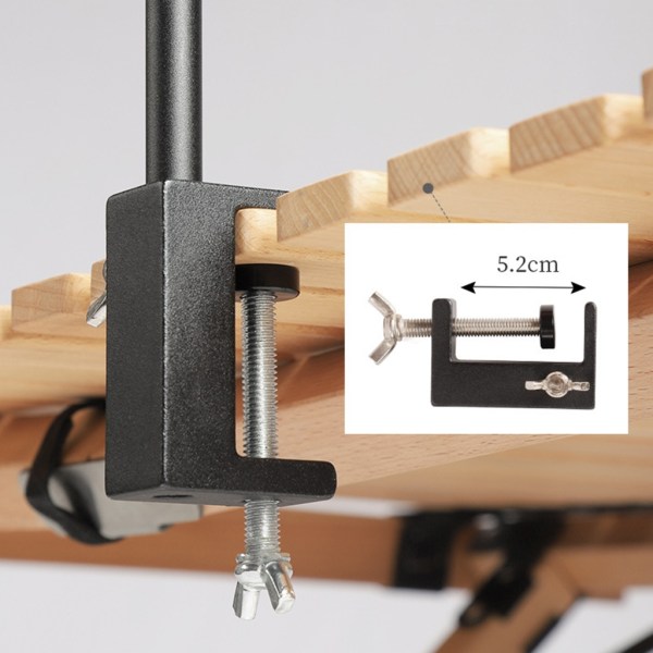 Camping Hängställning Camping Lamp Stativ Hållare Vikbar Camping Köksredskap Hylla med krokar för Camping Fiske Picknick BBQ B