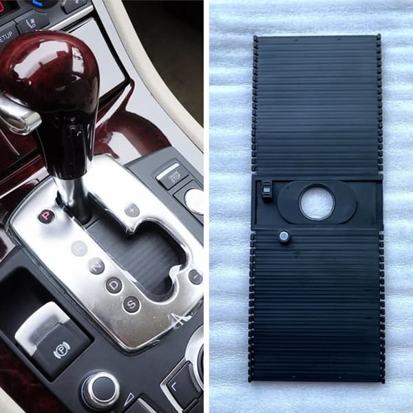 Til D3 Gearstang Strips Vælger Konsol Blind Skift Slide Cover Caps4E1713187A