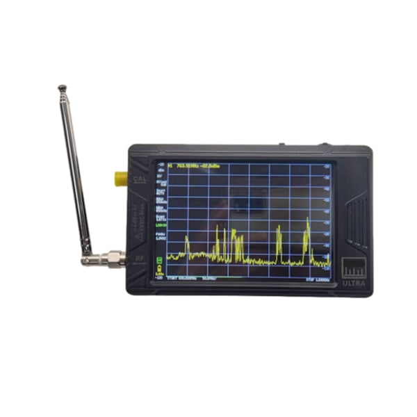 Spektrumanalysator 100Khz till 5.3GHz, Signalgenerator Handhållen Frekvens MF/HF/VHF UHF Ingång, 4-tums Pekskärm