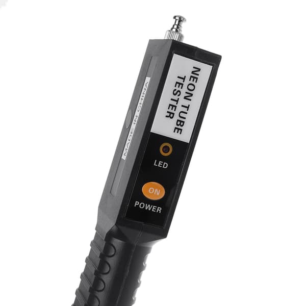 Neon Lysstofrør LED Tester Bærbar Håndholdt Universal Lampe Detektor Batteri