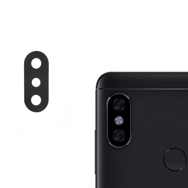 Kameraglas för Redmi Note 5 Original bakre bakre kameralinsglas för hölje f