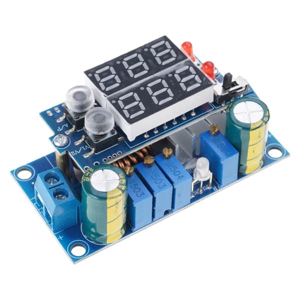 5A Solar Charge Controller MPPT-modul med dobbelt LED-display for sikkerhed