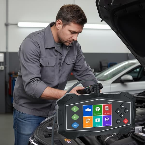 Fordonsläsare Motorhälsokontroll Bränslesystemanalys Diagnostisk Enhet