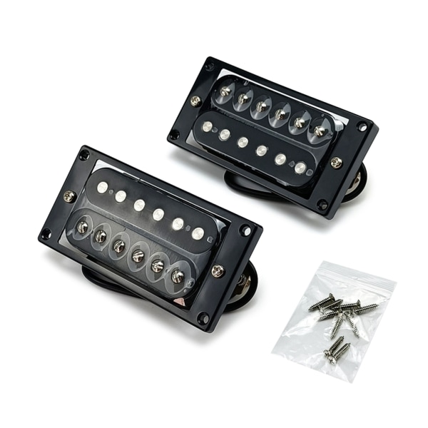 Elektrisk Guitar Humbucker Pickups Dobbelt Coil Guitar Bro & Hals Pickups Sæt Elektrisk Guitar Reservedele
