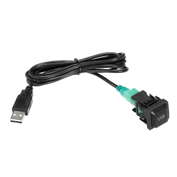 Universal Bil USB-adapter Audio USB-kabel Bryter for MK5 MK6 VI 5 Biltilbehør 4 Pin til USB-adapter Ledningslinje