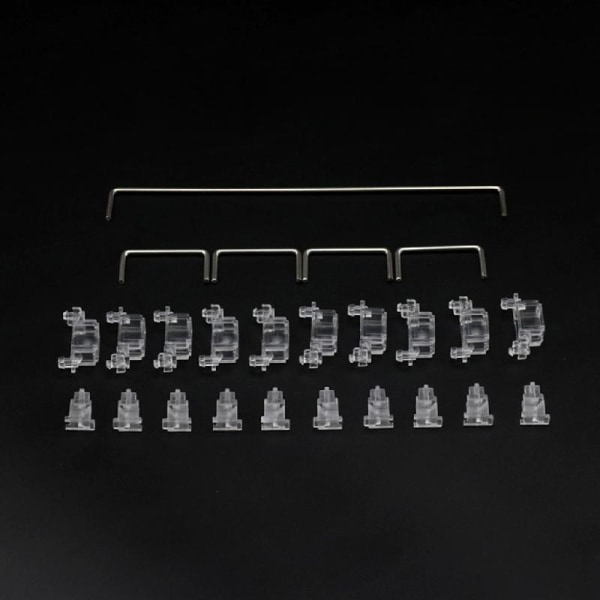 60% 87 Mekaniskt tangentbord PCB-monterad stabilisator för chassi 6.25u Modifier för Ke
