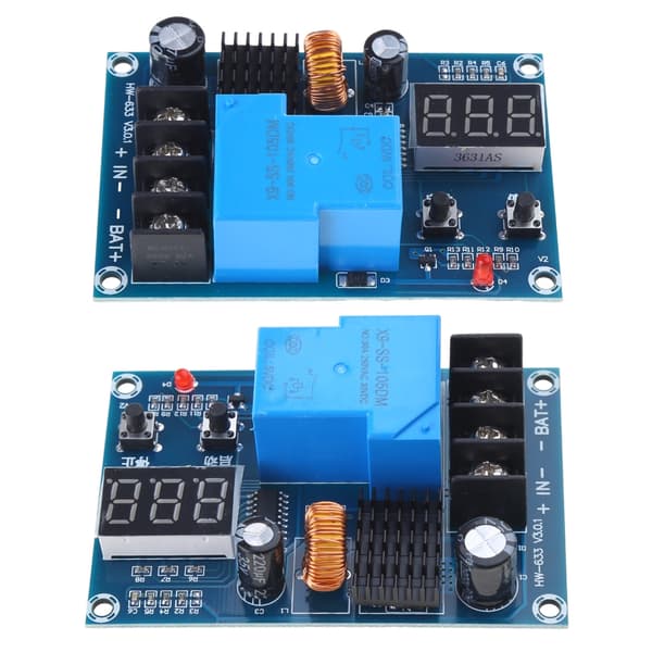 Batterioplader kontrolmodul 6-60V opbevaring lithium/bly batteri switch modul