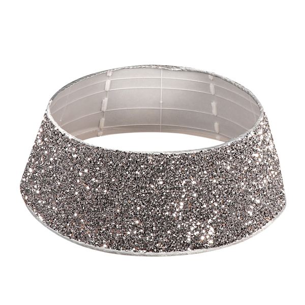 Julgranskrage 76 cm Paljetter Julgransmatta Ring Bas Skydd Heminredning