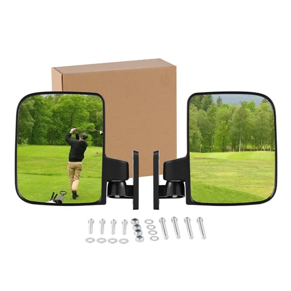 Golfbilsglas Universal Fällbara Sidospeglar För Golfbil Club Car