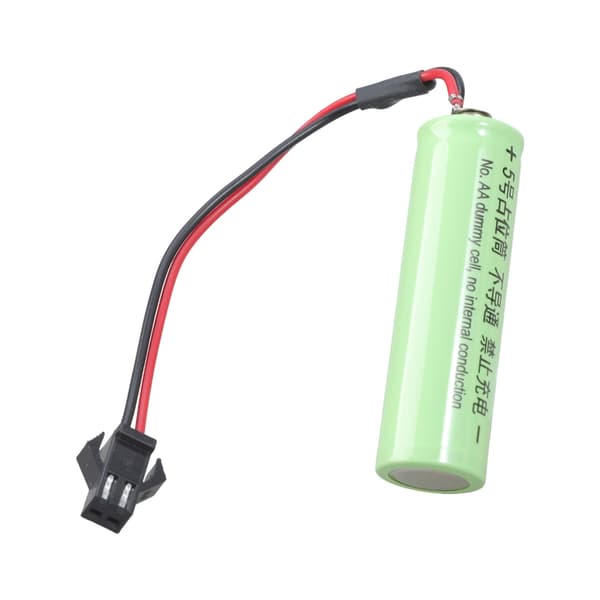 2A Størrelse Batteri Erstatning Dummy Batteri Placeholder med Input Linje 25cm