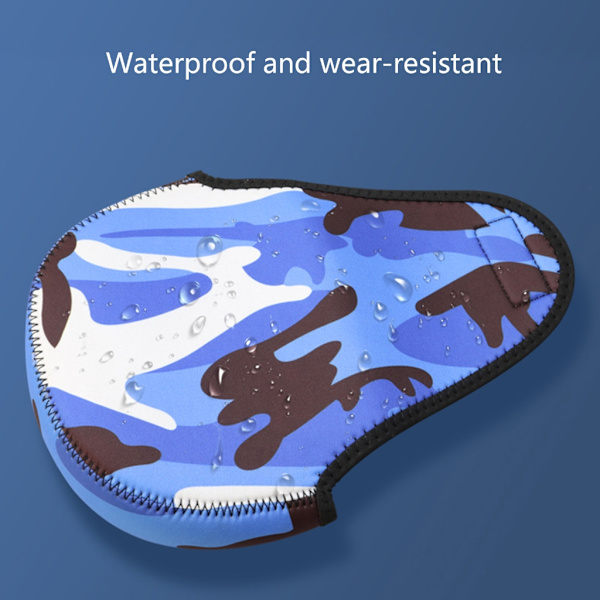 Fiskrulle Case Cover Spinningrulle Fiskeförvaringsväska ärm Baitcasting Fiskerullväska Colorful blue