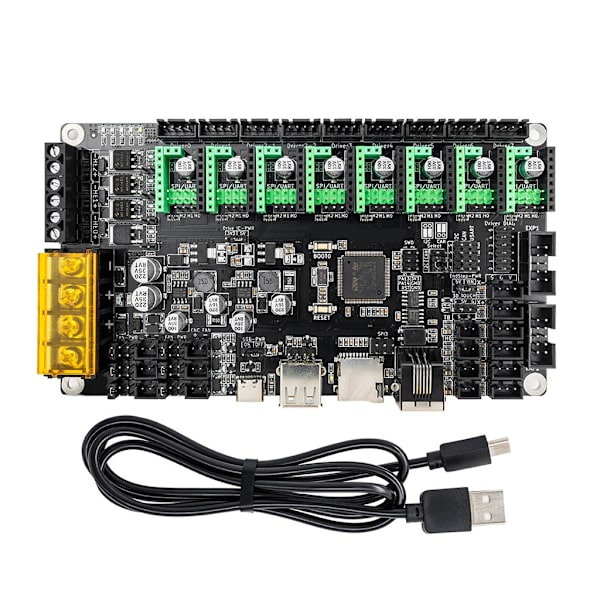 Monster8 Kontrolkort 32Bit 168Mhz til 3D Printer Dele 8 Akser til Voron Marlin Printer til Monster 8 V1.0 Bundkort