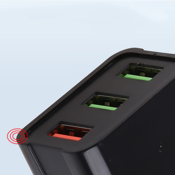 Omvandlare batteriklämma 12V-24V QC3.0 USB -laddare Power 3 portar Shunt automatiskt laddning för Android
