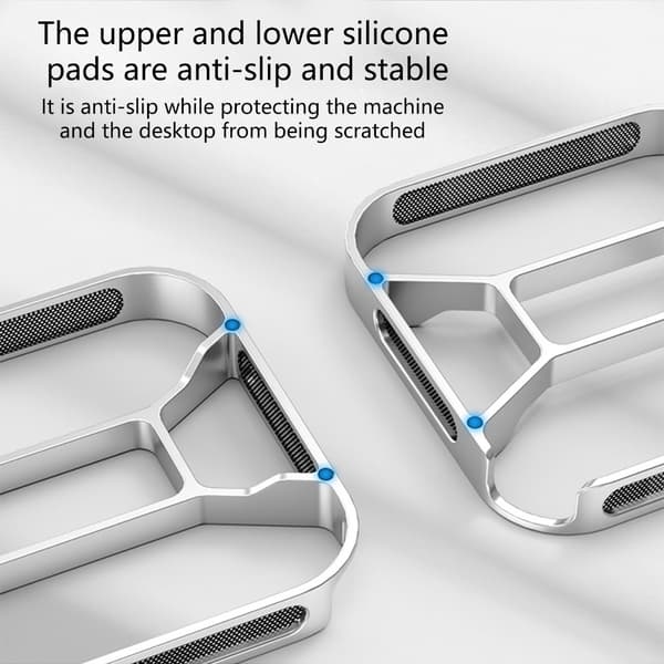 Varmeavledningsstativ for Macmini, stillegående drift og sikker enhet