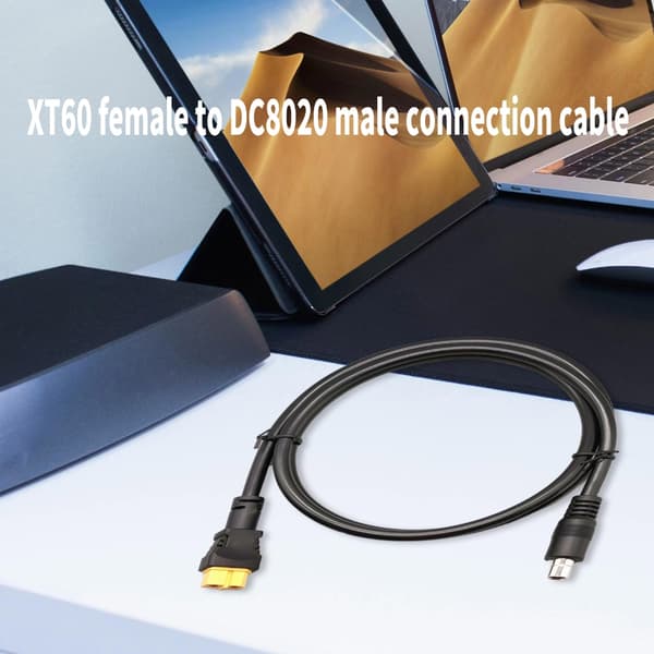 DC8020 Han til XT60 Hun Forbindelseskabel til Solenergiudstyr